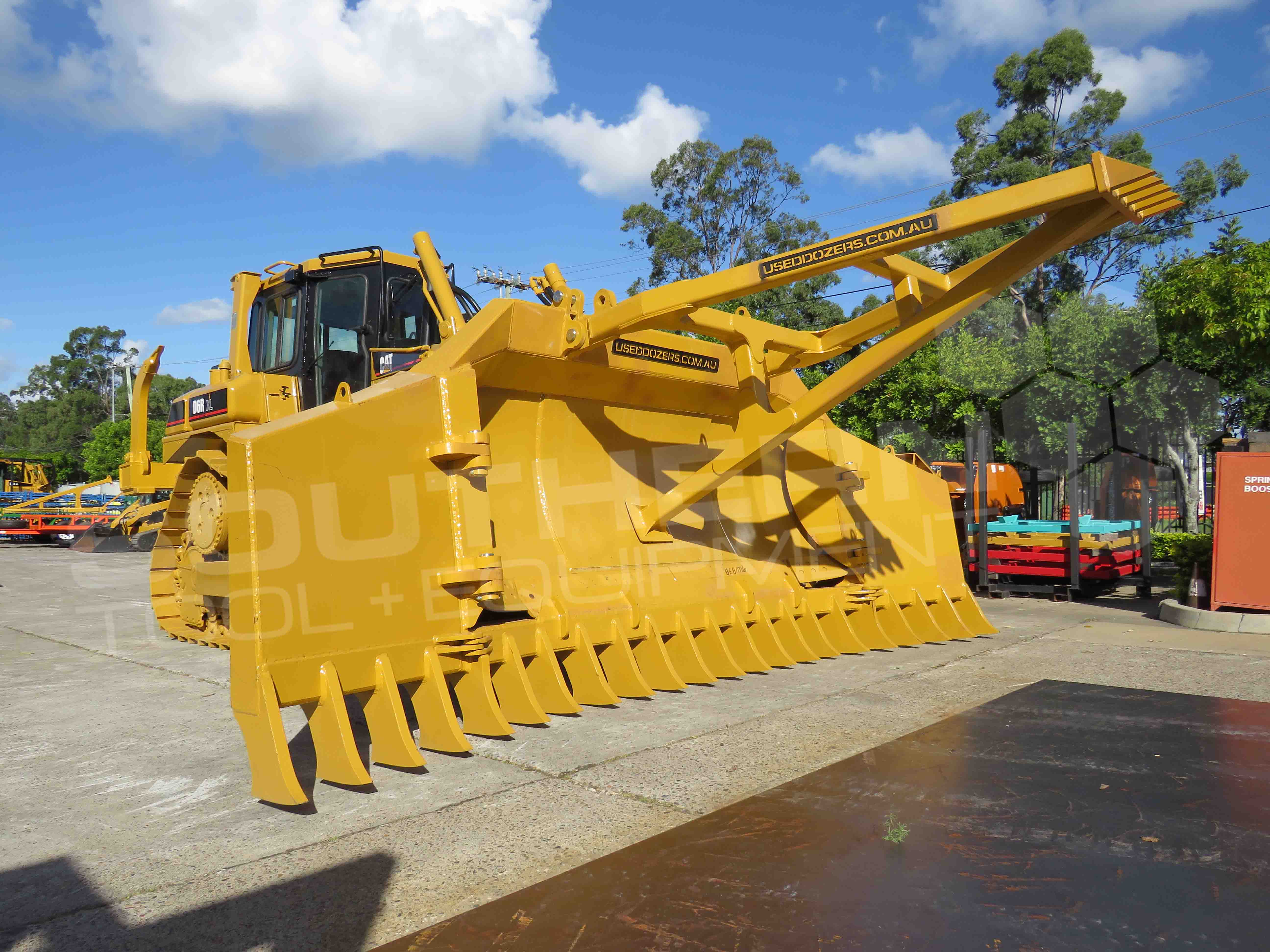 Caterpillar D6R D6T SU Blade Bulldozer Stick Rake & Tree Pusher