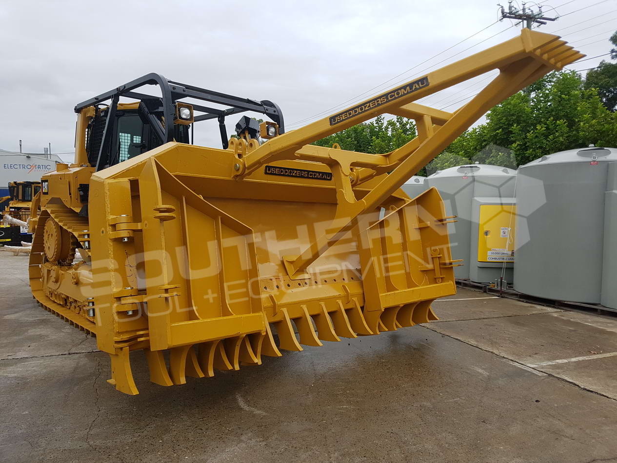 Caterpillar D6R D6T VPAT Blade Bulldozer Stick Rake & Tree Pusher